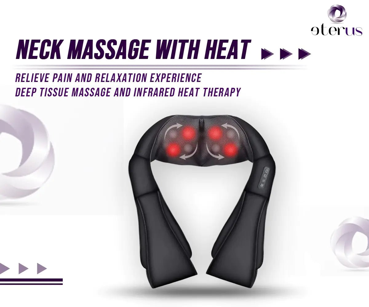 Premium Neck and Shoulder Massager with Infrared Heat Therapy - GNS Beauty & Personal Care