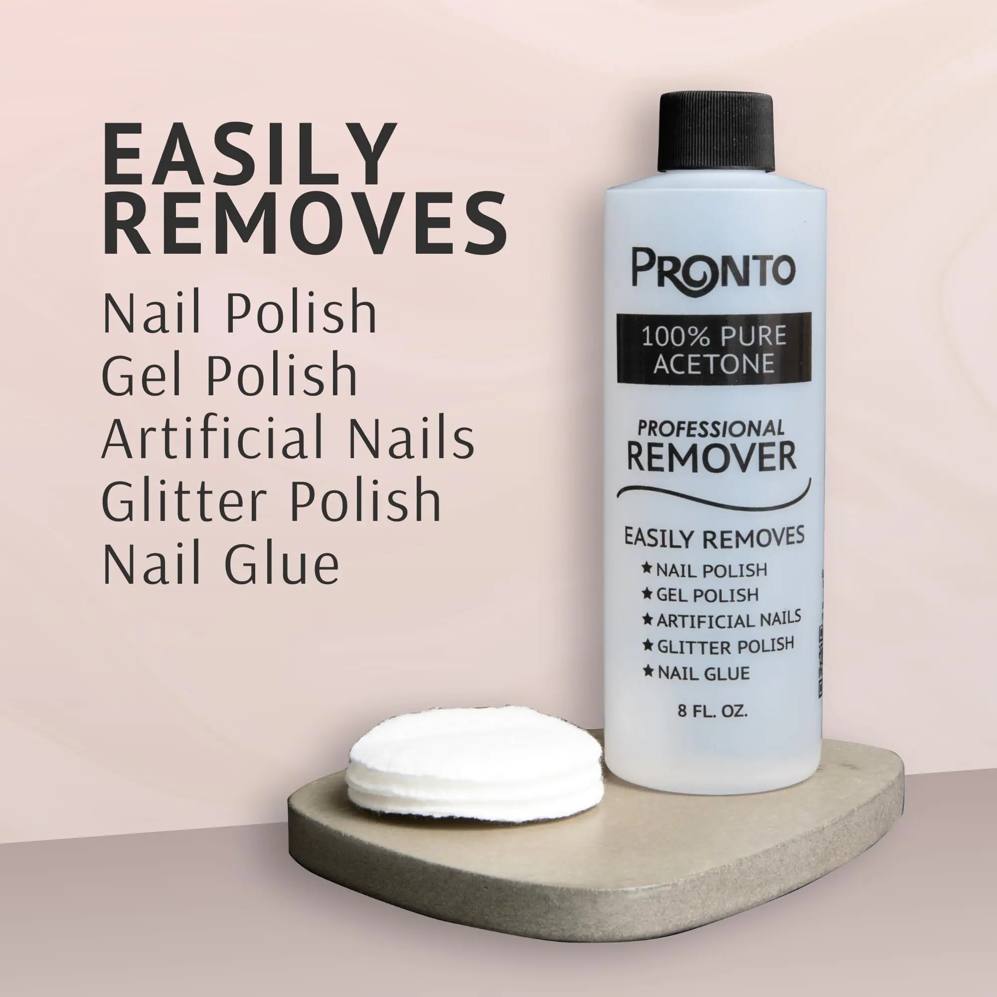 Pronto Acetone Nail Polish Remover Kit – Fast, Professional & Hassle - Free - GNS Beauty & Personal Care