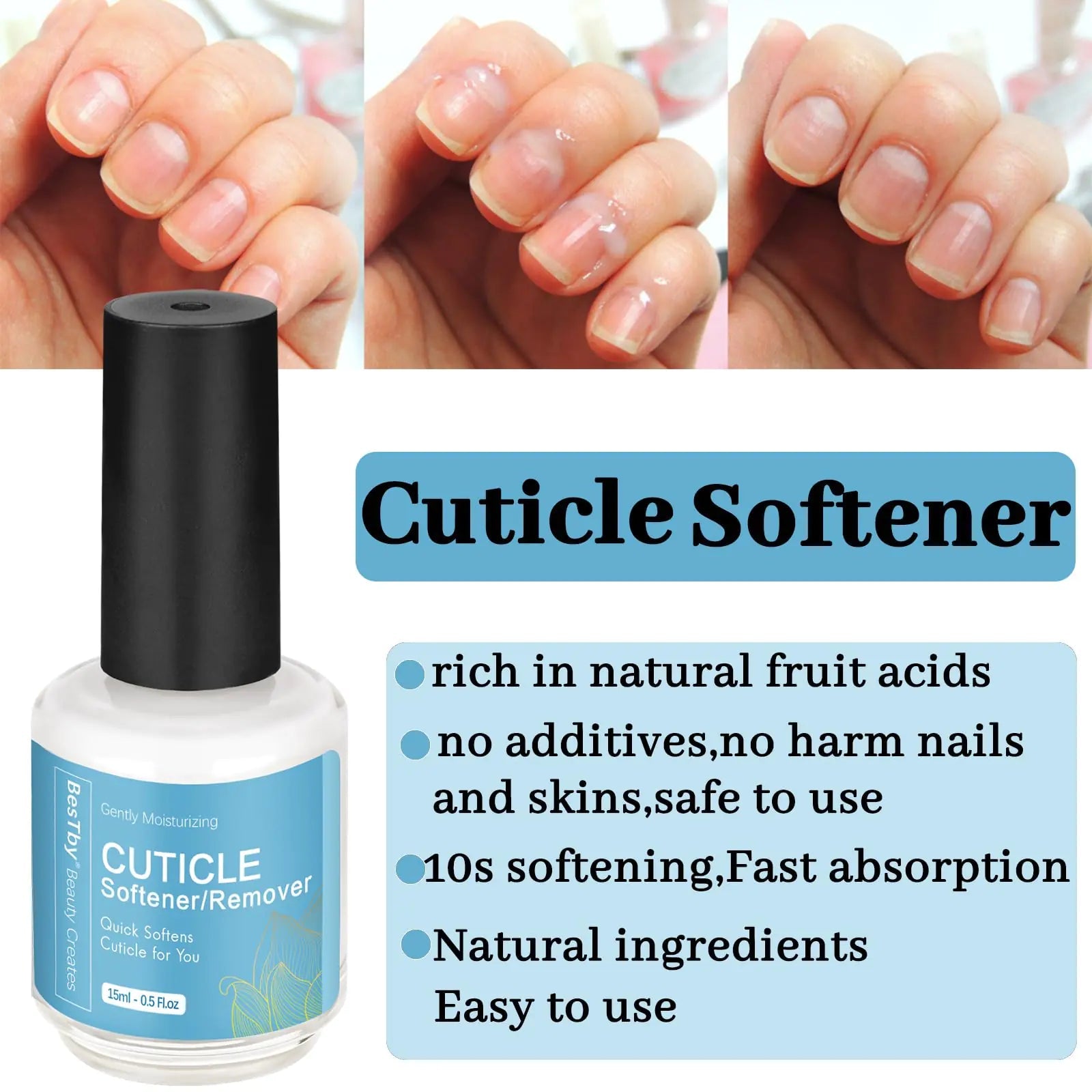 Quick Nail Polish Removal Kit with Cuticle Oil & Essential Tools - GNS Beauty & Personal Care