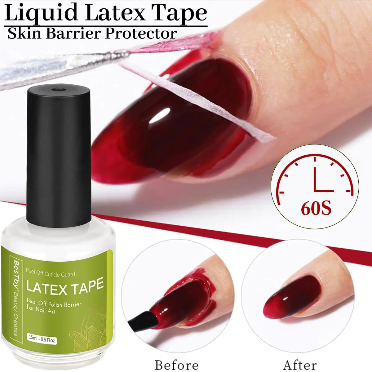 Quick Nail Polish Removal Kit with Cuticle Oil & Essential Tools - GNS Beauty & Personal Care