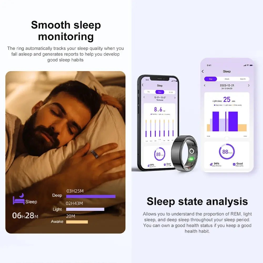 R02 Smart Ring – Elevate Your Health and Fitness with Style - GNS Beauty & Personal Care