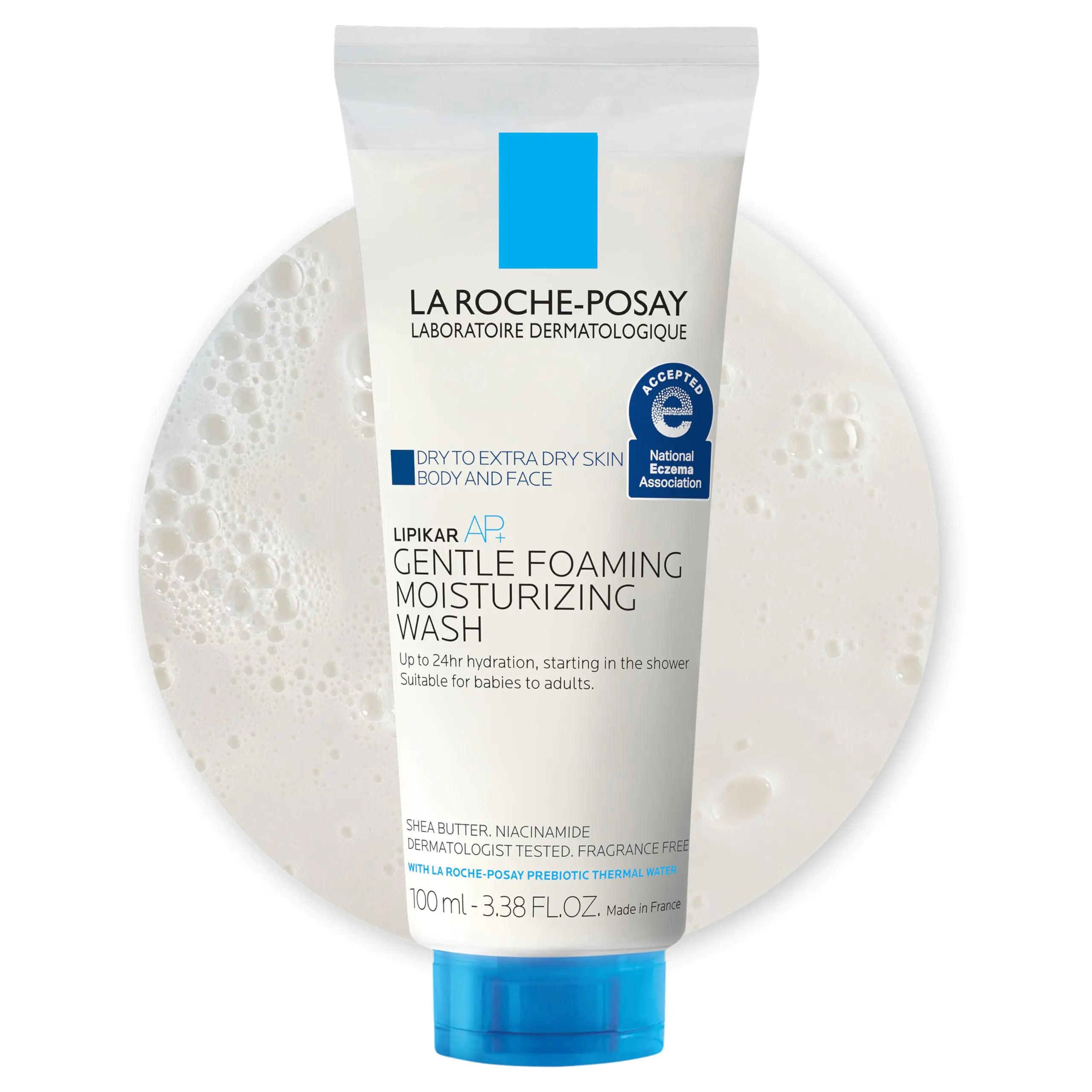 La Roche-Posay Lipikar AP+ Moisturizing Body Wash for Dry, Sensitive & Eczema-Prone Skin