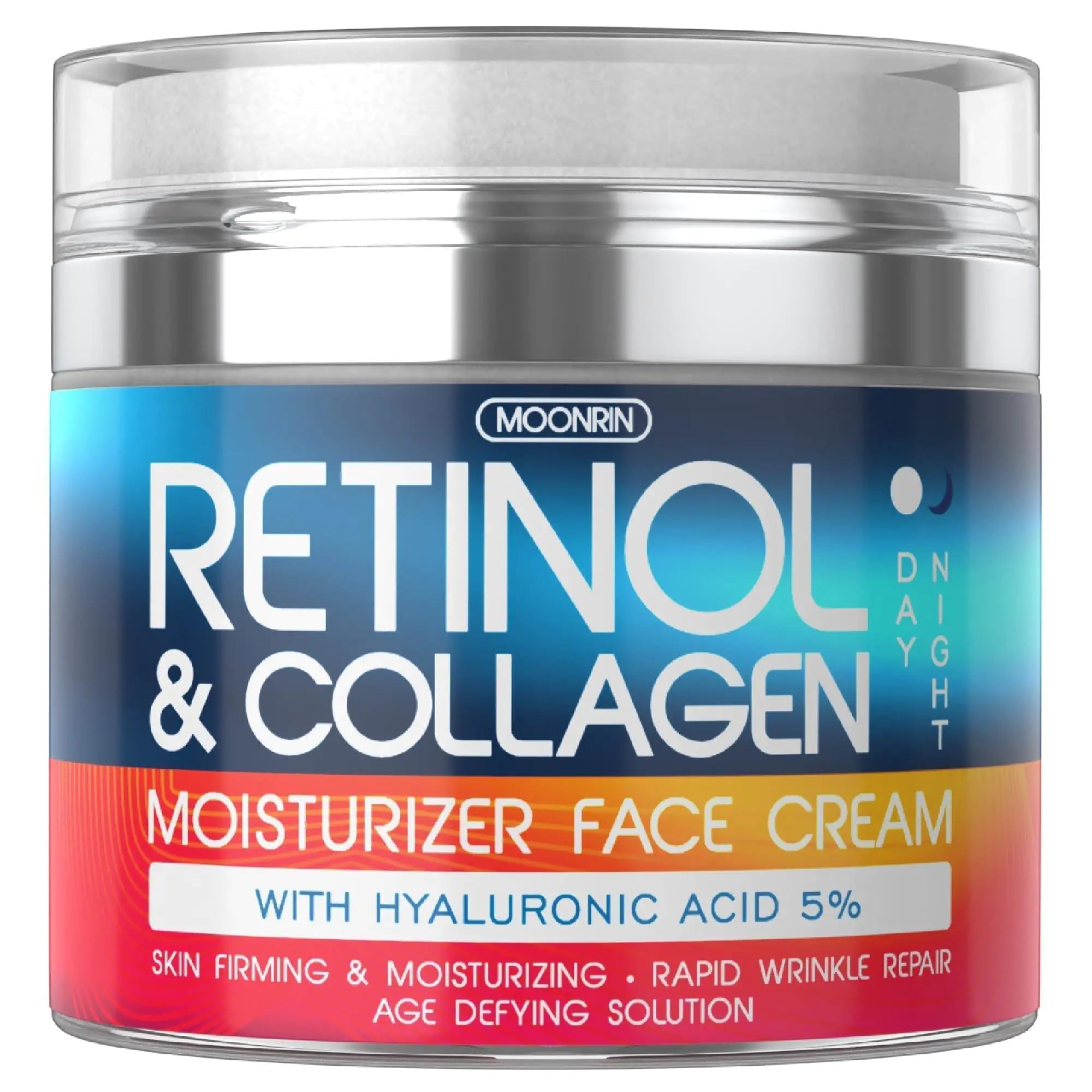 Retinol Cream for Face Collagen Retinol Moisturizer with Hyaluronic Acid 1.8 Oz - GNS Beauty & Personal Care