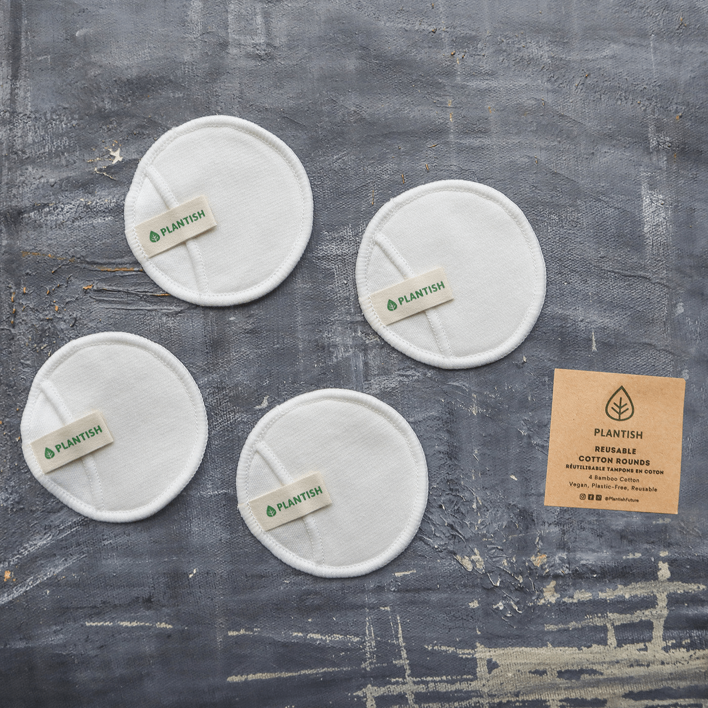 Reusable Cotton Rounds (100% Cotton) - GNS Beauty & Personal Care