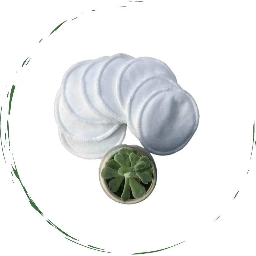 Reusable Facial Rounds Pads (5pcs) – Eco - Friendly Beauty for Sensitive Skin - GNS Beauty & Personal Care