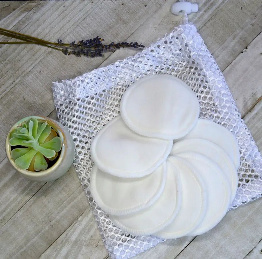 Reusable Facial Rounds Pads (5pcs) – Eco - Friendly Beauty for Sensitive Skin - GNS Beauty & Personal Care