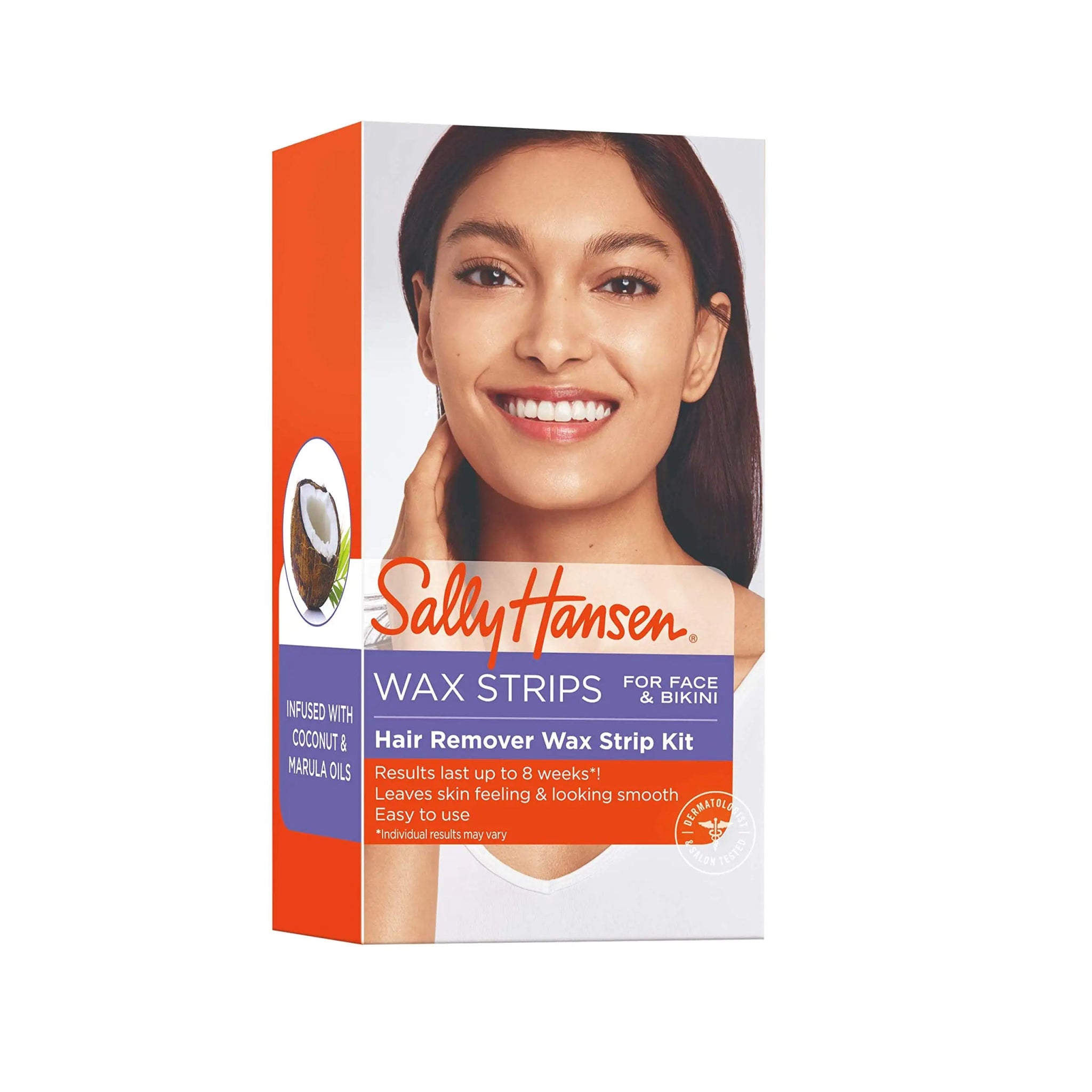 Sally Hansen Home Waxing Kit for Face and Body, 34 Strips - GNS Beauty & Personal Care