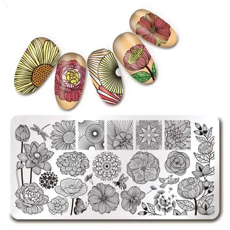 Salon Quality Flower Nail Stickers - GNS Beauty & Personal Care
