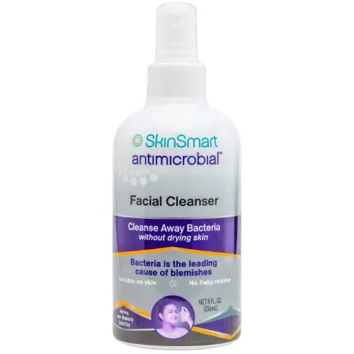 SkinSmart Acne Facial Cleanser - 8 oz Spray, Daily Use - GNS Beauty & Personal Care