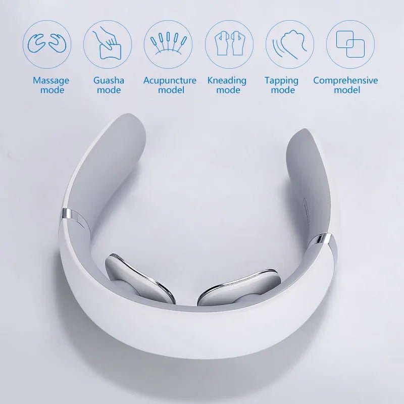 Smart Neck Massager with Adjustable Heat and Wireless Design - GNS Beauty & Personal Care