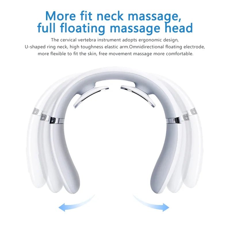 Smart Neck Massager with Adjustable Heat and Wireless Design - GNS Beauty & Personal Care