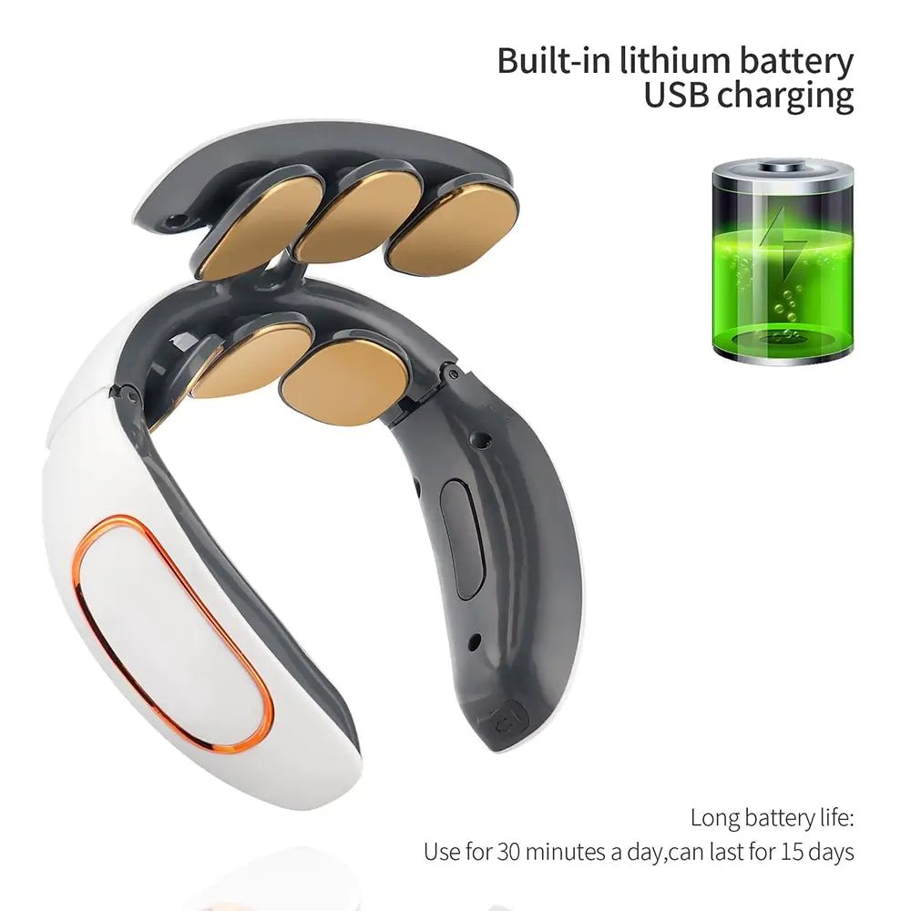 Smart Neck Massager with TENS & Voice Guidance - GNS Beauty & Personal Care