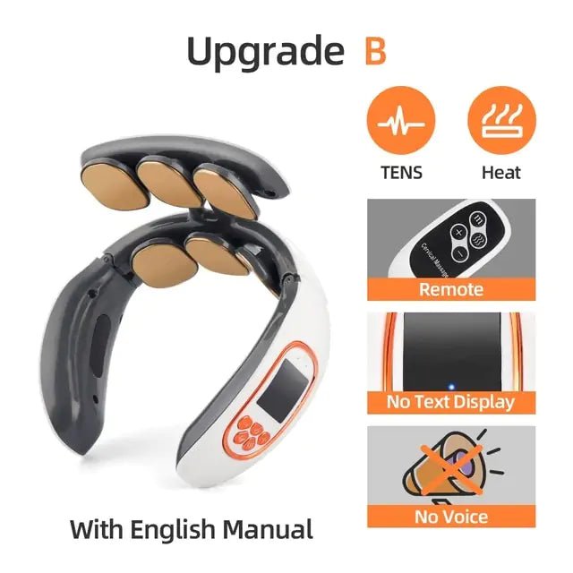 Smart Neck Massager with TENS & Voice Guidance - GNS Beauty & Personal Care