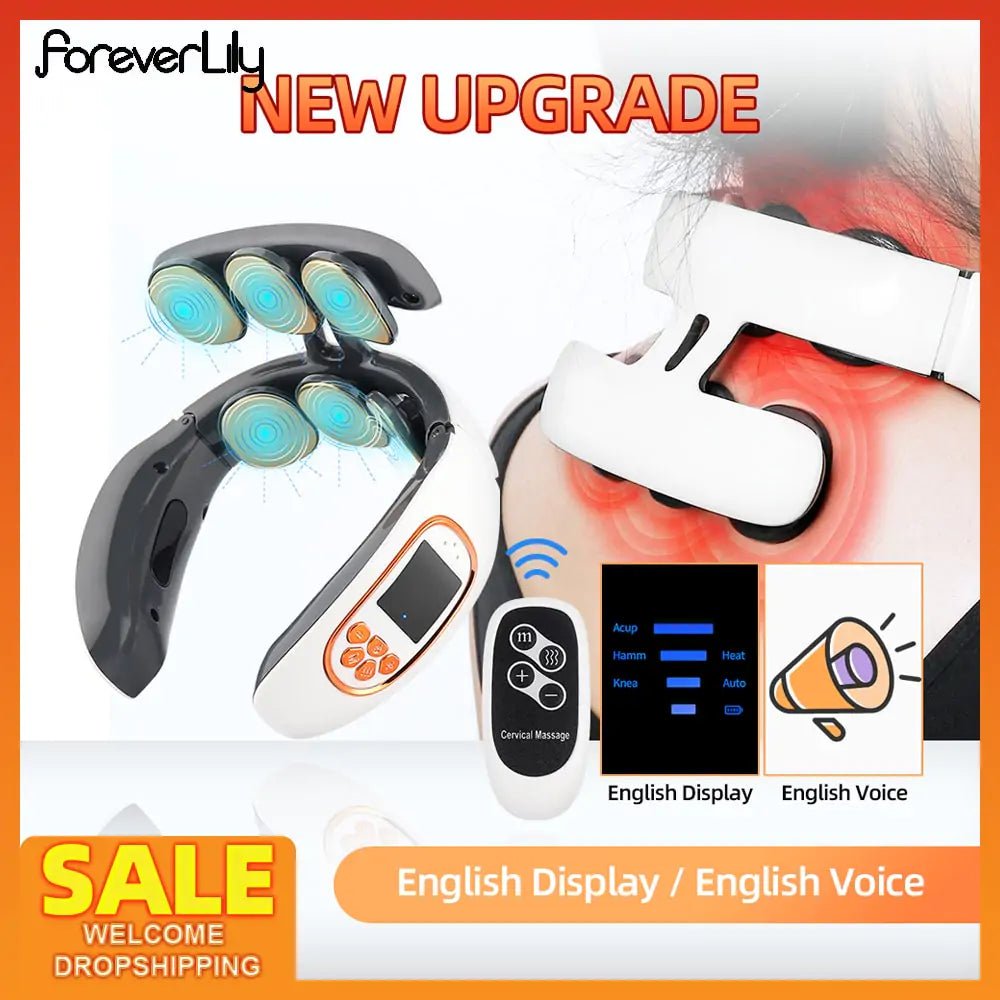 Smart Neck Massager with TENS & Voice Guidance - GNS Beauty & Personal Care