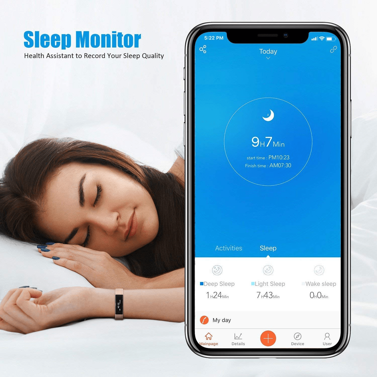 SmartFit Slim Activity Tracker – Lightweight, Stylish & Packed with Features - GNS Beauty & Personal Care