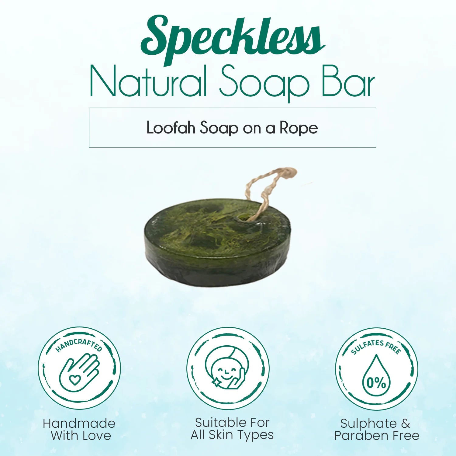 Speckless Soap Bar – Chia, Lemon, Parsley & Coconut Oil for Clear, Balanced Skin - GNS Beauty & Personal Care
