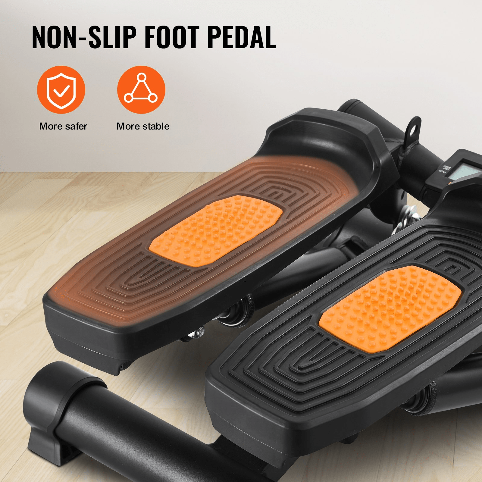 Stair Stepper for Exercise at Home Mini Twist Stepper with Resistance Band - GNS Beauty & Personal Care