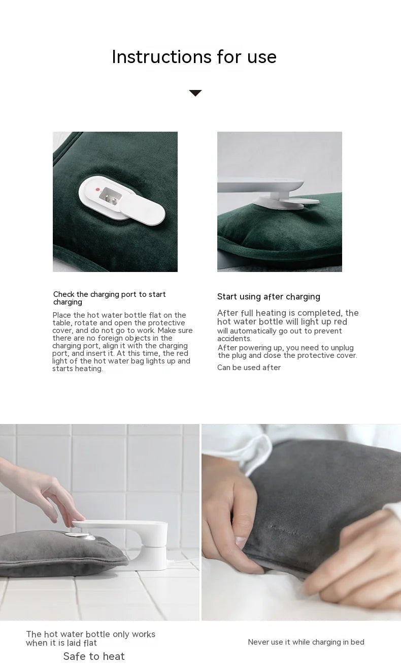Stay Cozy and Eco - Friendly: Rechargeable Plush Hand Warmer for All Ages - GNS Beauty & Personal Care