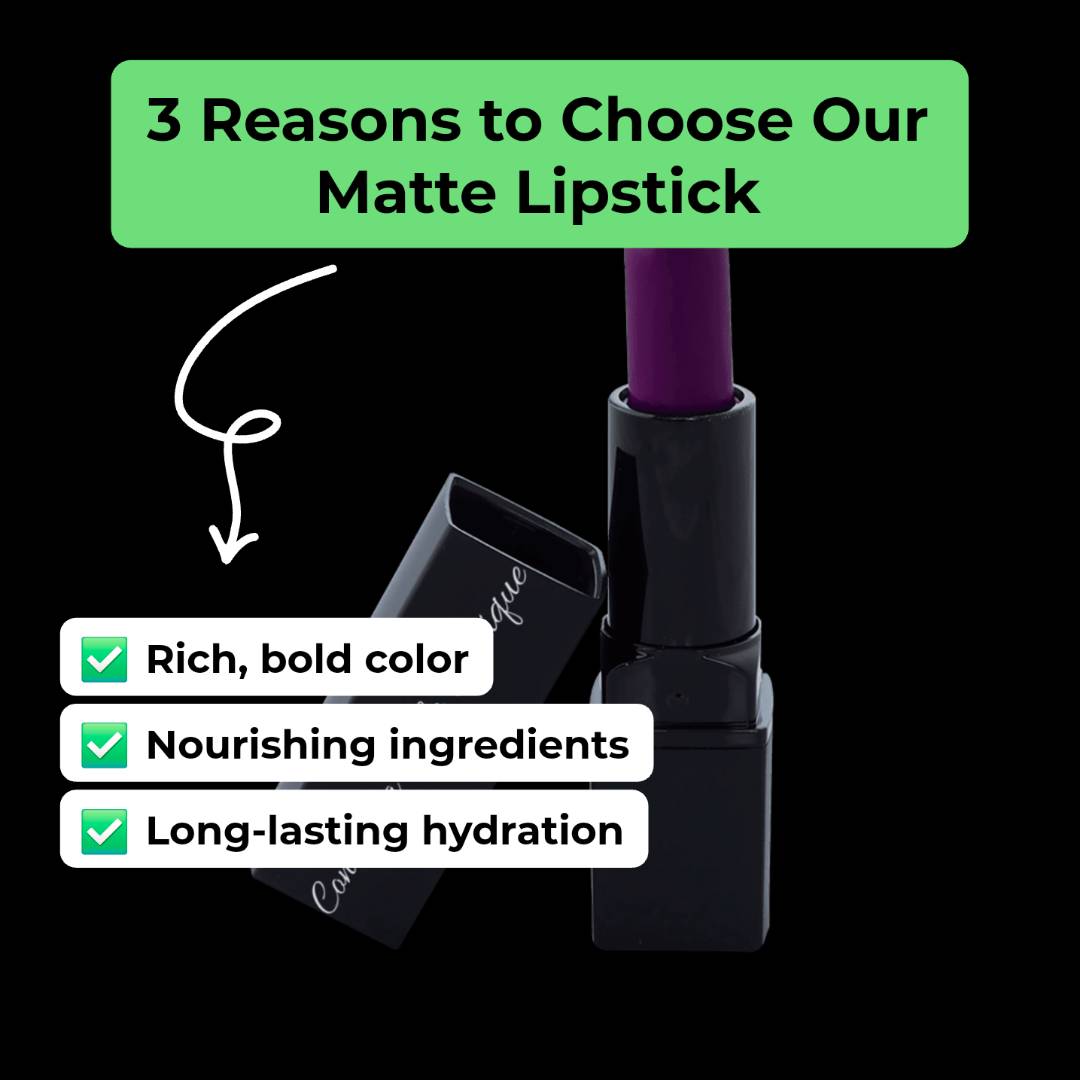 Sugar Plum Matte Lipstick – Rich Color with Clean Comfort - GNS Beauty & Personal Care