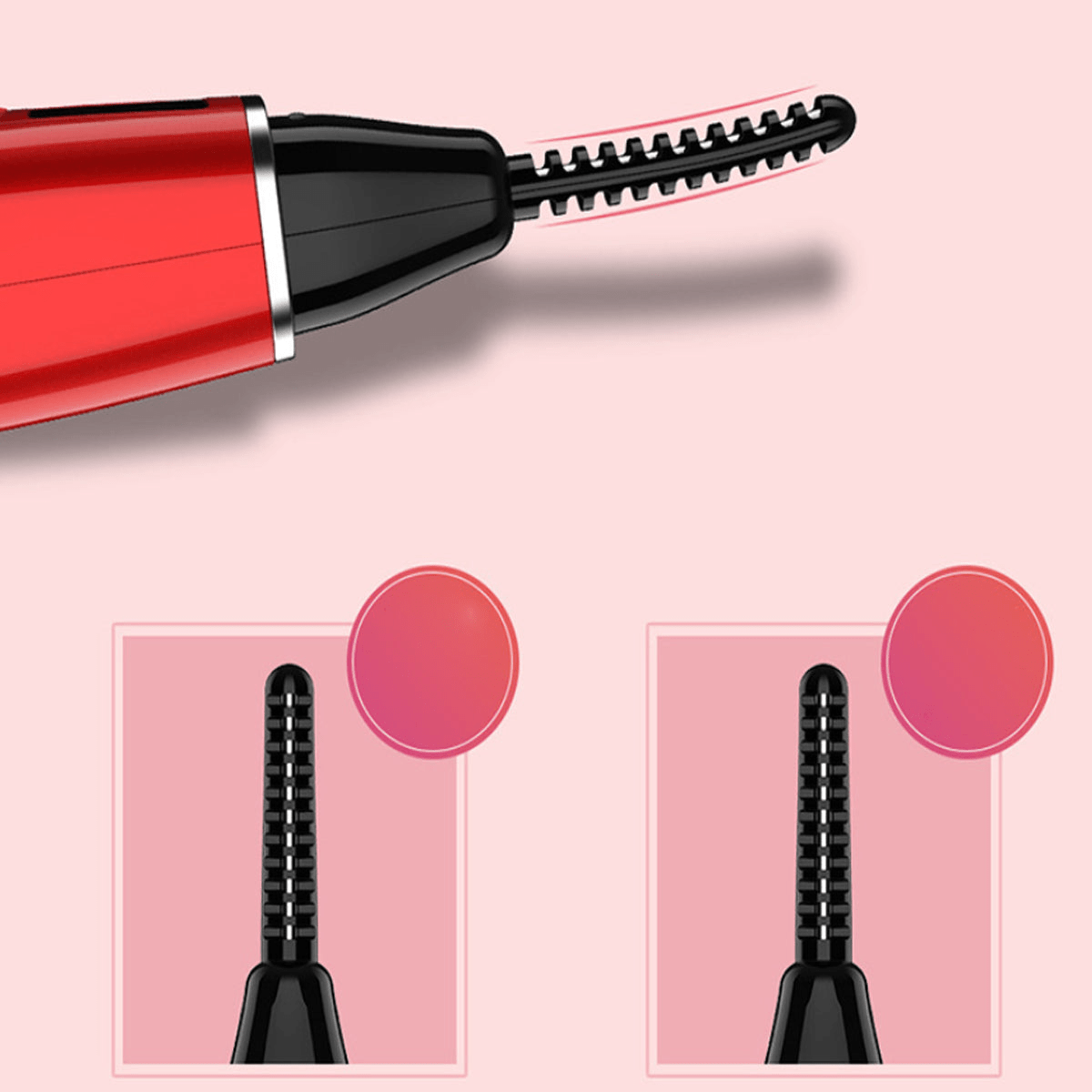 SweetEyes Heated Eyelash Curler Kit with Portable Wand - GNS Beauty & Personal Care