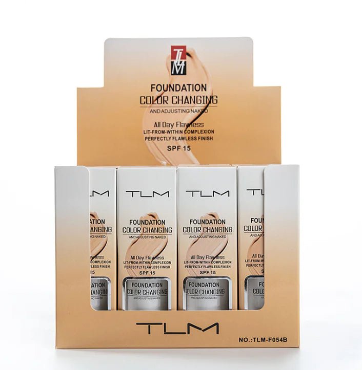 TLM Color Changing Foundation - Self - Adjusting Liquid Makeup with SPF 15 - GNS Beauty & Personal Care