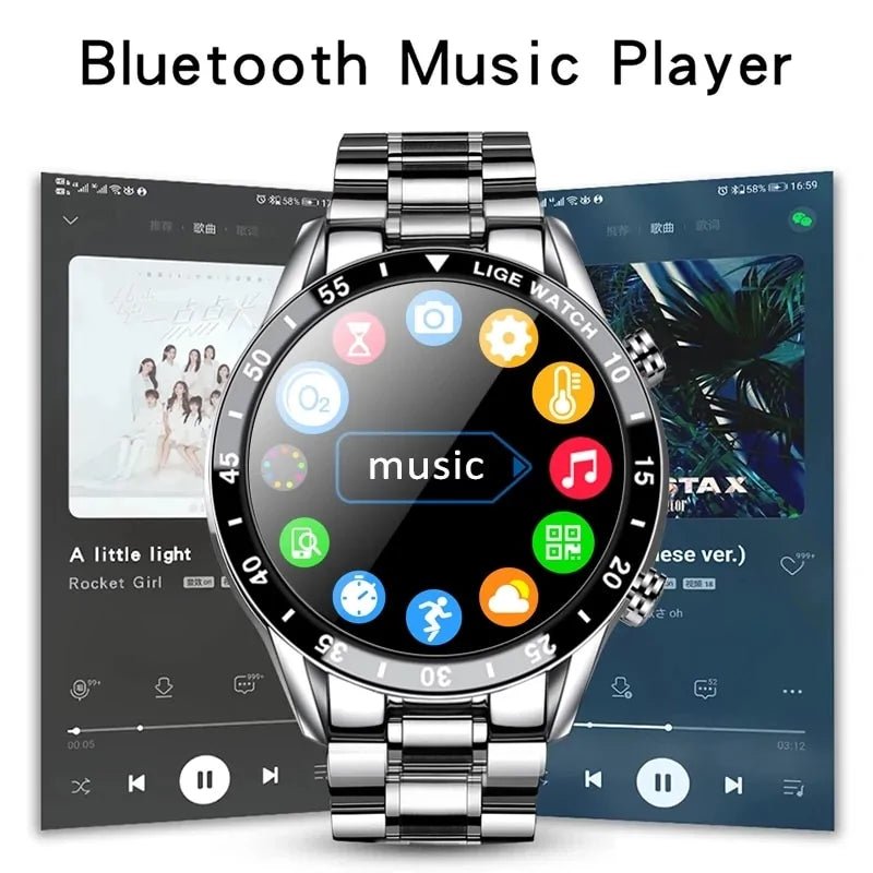 Track, Train, and Thrive: Waterproof Fitness Smartwatch - GNS Beauty & Personal Care