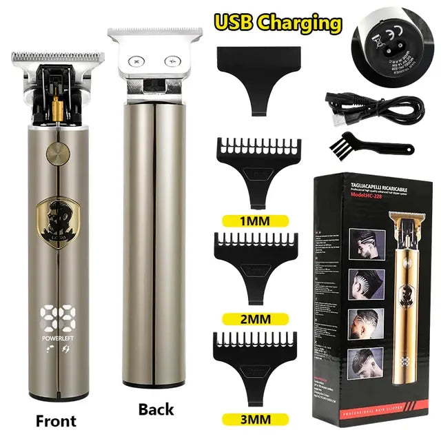 Cordless Pro Hair Trimmer – Precision Grooming Anytime, Anywhere