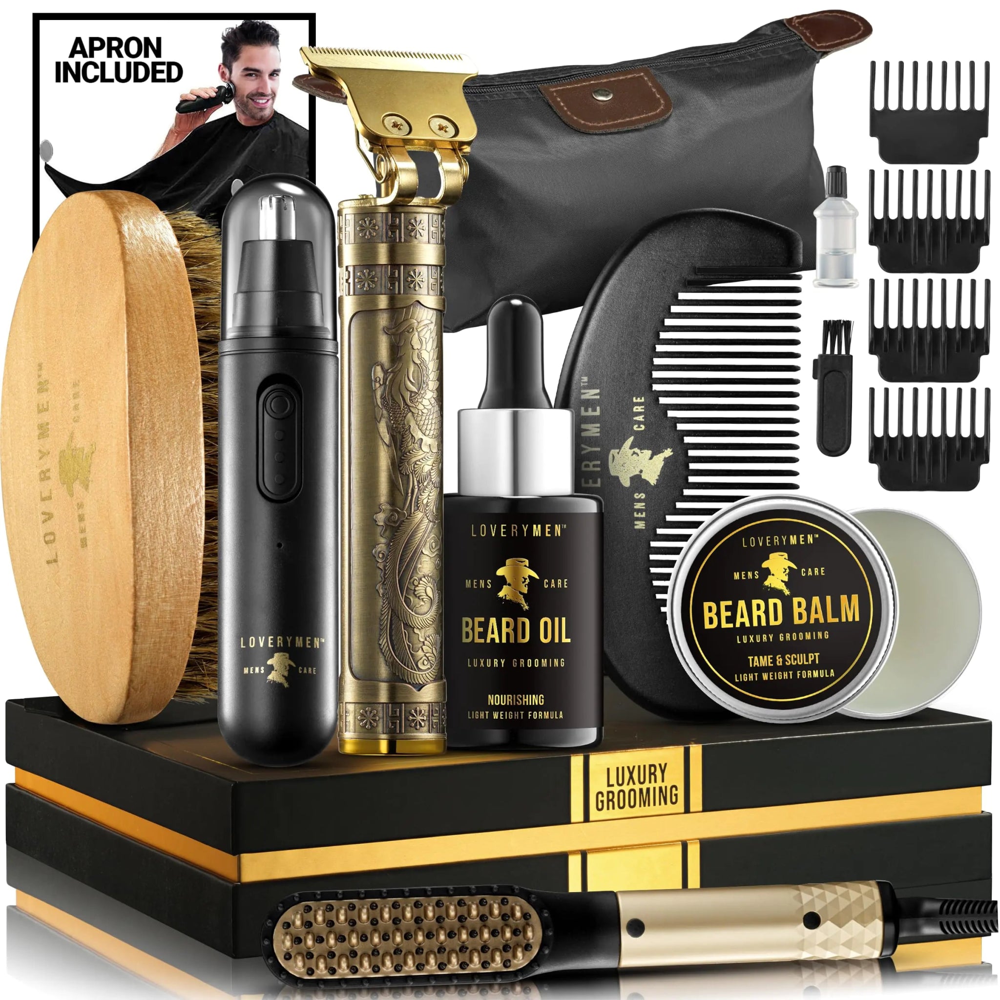 Ultimate Men’s Grooming Beard Kit – The 15 - Piece Luxury & Eco - Conscious Collection - GNS Beauty & Personal Care