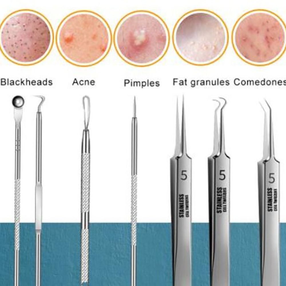 Ultra - Fine 8 - Piece Acne Needle Tool Set - GNS Beauty & Personal Care