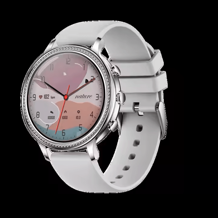 V60 Women's Smart Watch – Stylish & Feature - Packed Wellness Companion - GNS Beauty & Personal Care