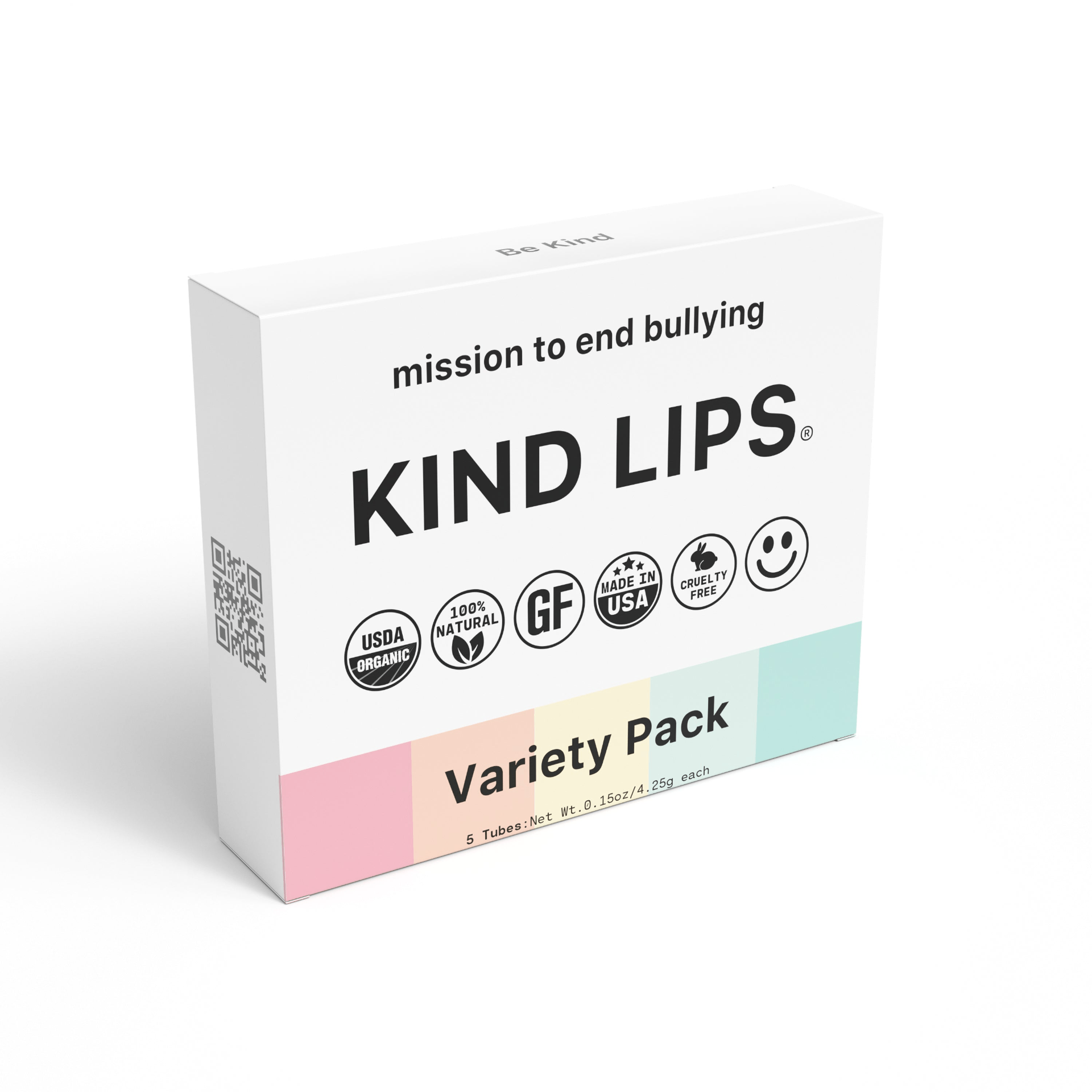 Variety Pack Organic Lip Balm - 5 Pack Box - GNS Beauty & Personal Care