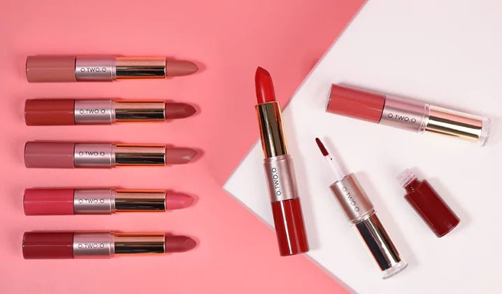 Velvet Matte Liquid Lipstick - Hydrating & Long - Lasting Lip Gloss (12 Shades) - GNS Beauty & Personal Care