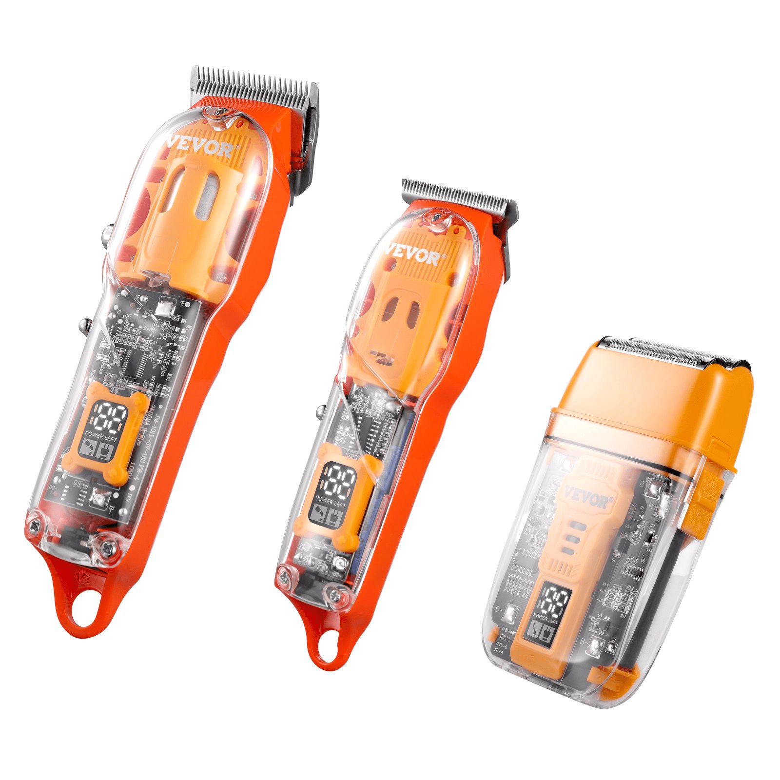 Versatile VEVOR Hair Clipper and Shaver - 3 - in - 1 USB Rechargeable Grooming Set - GNS Beauty & Personal Care