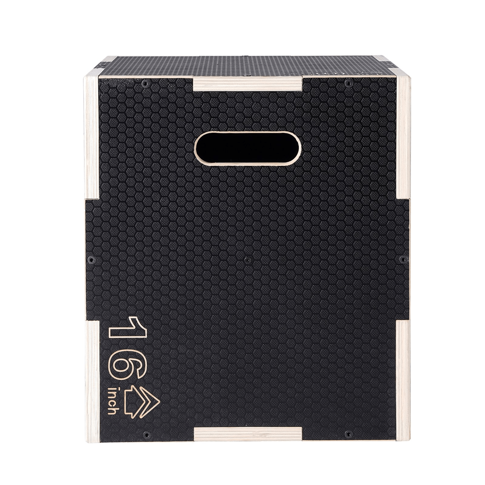 VEVOR 3 - in - 1 Wooden Plyometric Jump Box – Adjustable Training Platform for Strength & Agility - GNS Beauty & Personal Care