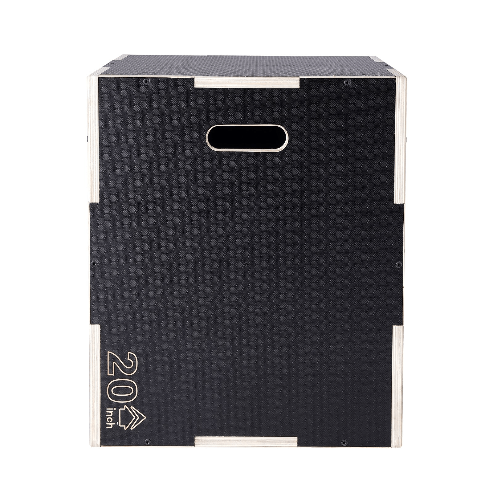 VEVOR 3 - in - 1 Wooden Plyometric Jump Box – Adjustable Training Platform for Strength & Conditioning - GNS Beauty & Personal Care