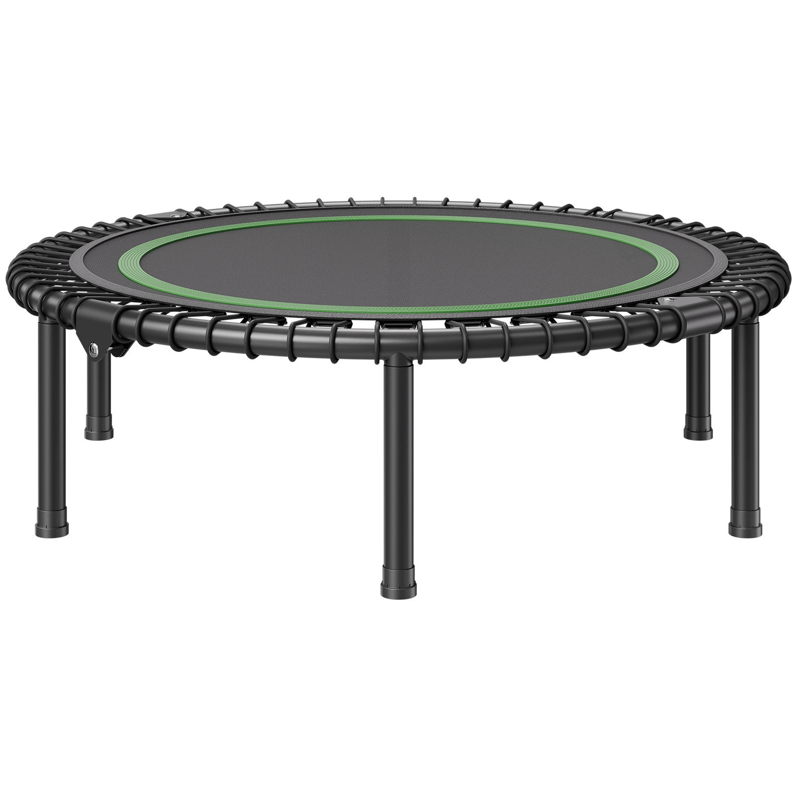 VEVOR 40" Foldable Mini Fitness Trampoline Adults Indoor Exercise Rebounder - GNS Beauty & Personal Care