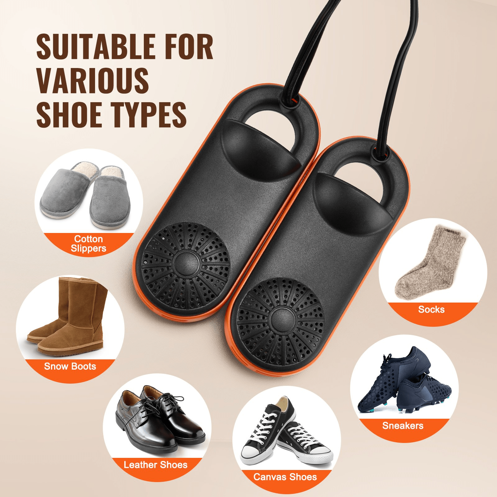 VEVOR Boot & Shoe Dryer – Compact Power for Dry, Fresh Footwear - GNS Beauty & Personal Care