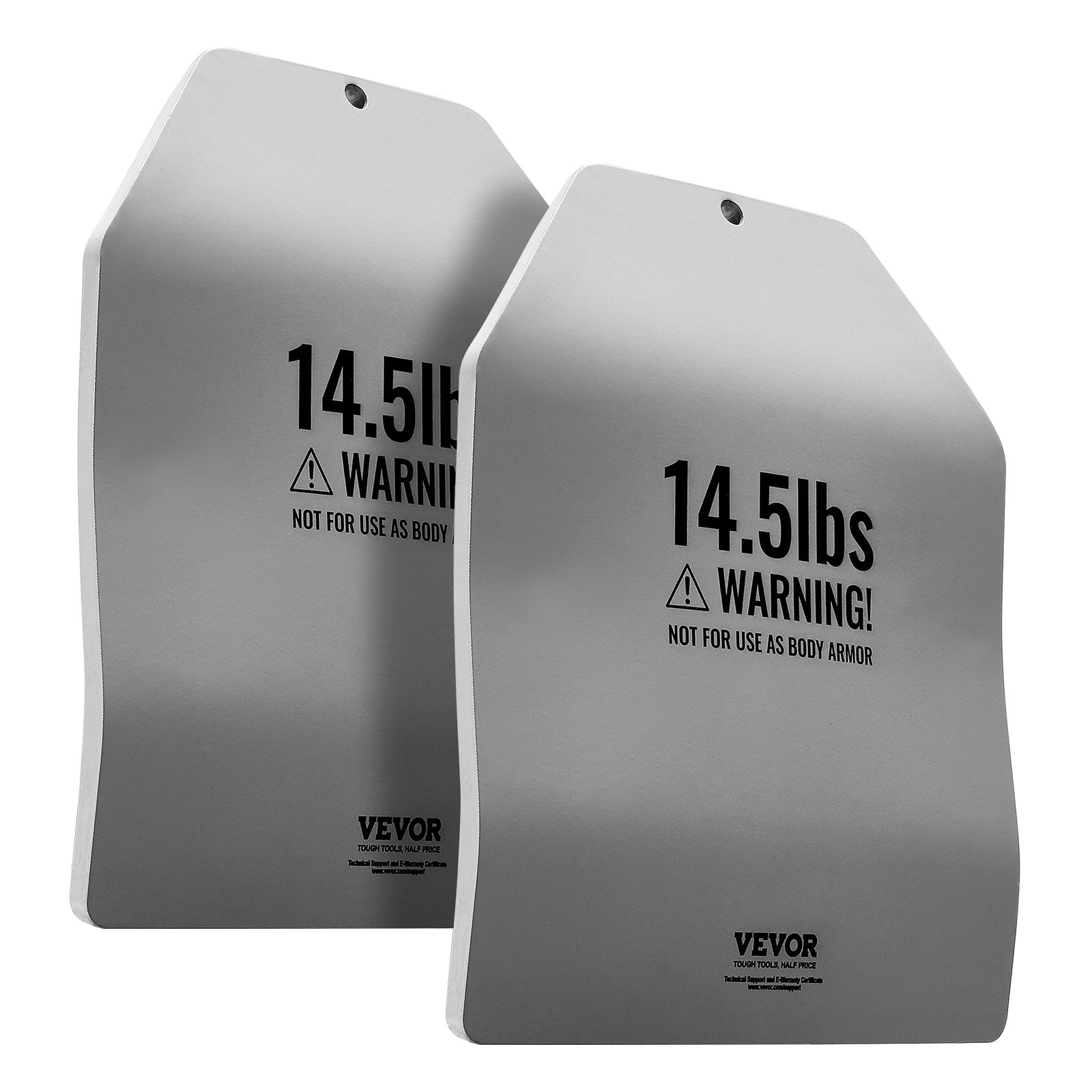 VEVOR Curved Weight Vest Plates - 2x 14.5 LB Plates for Strength Training - GNS Beauty & Personal Care