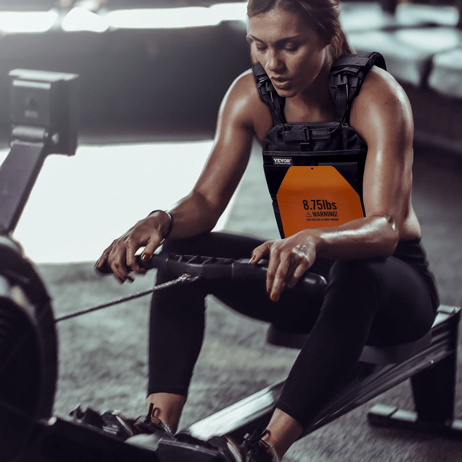 VEVOR Curved Weight Vest Plates - 2x 8.75 LB Plates for Strength Training - GNS Beauty & Personal Care