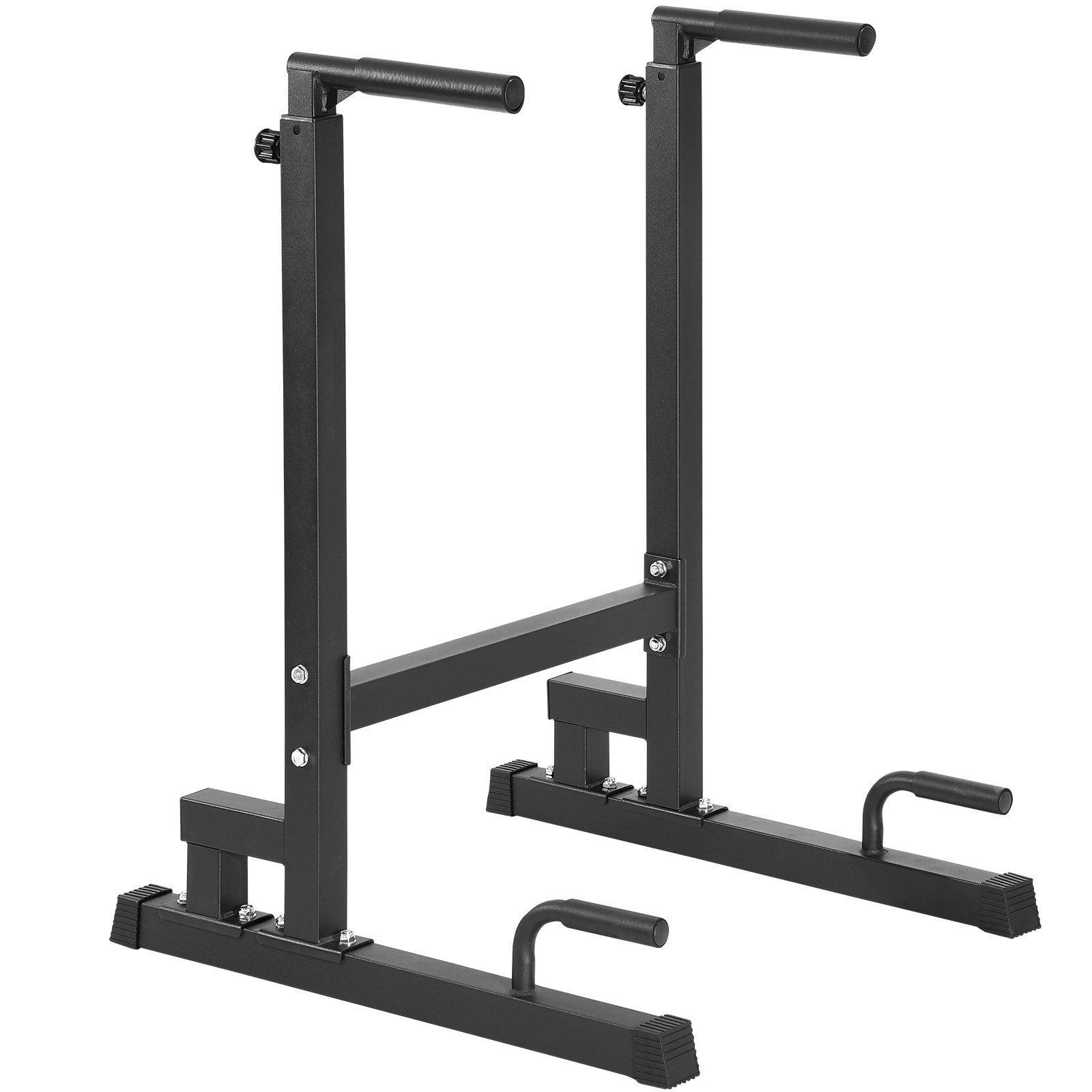 VEVOR Dip Bar, 500 lbs Capacity, Heave Duty Dip Stand Station with Adjustable Height, Fitness Workout Dip Bar Station Stabilizer Parallette Push Up Stand, Parallel Bars for Strength Training Home Gym - GNS Beauty & Personal Care