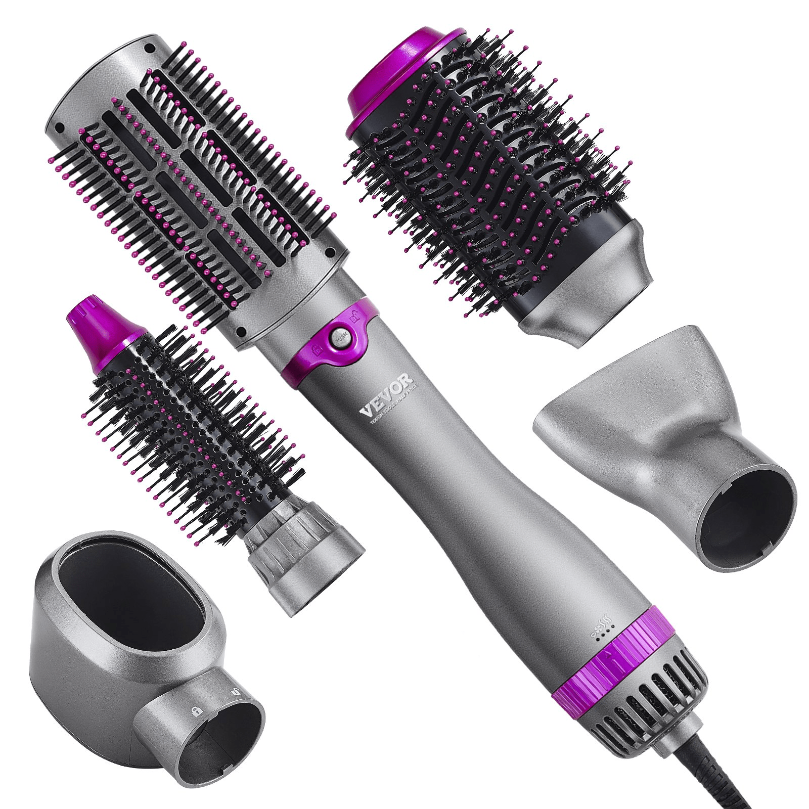 VEVOR Hair Dryer Brush 5 - in - 1 Hot Hair Styler Upgraded Negative Ion for Curling - GNS Beauty & Personal Care