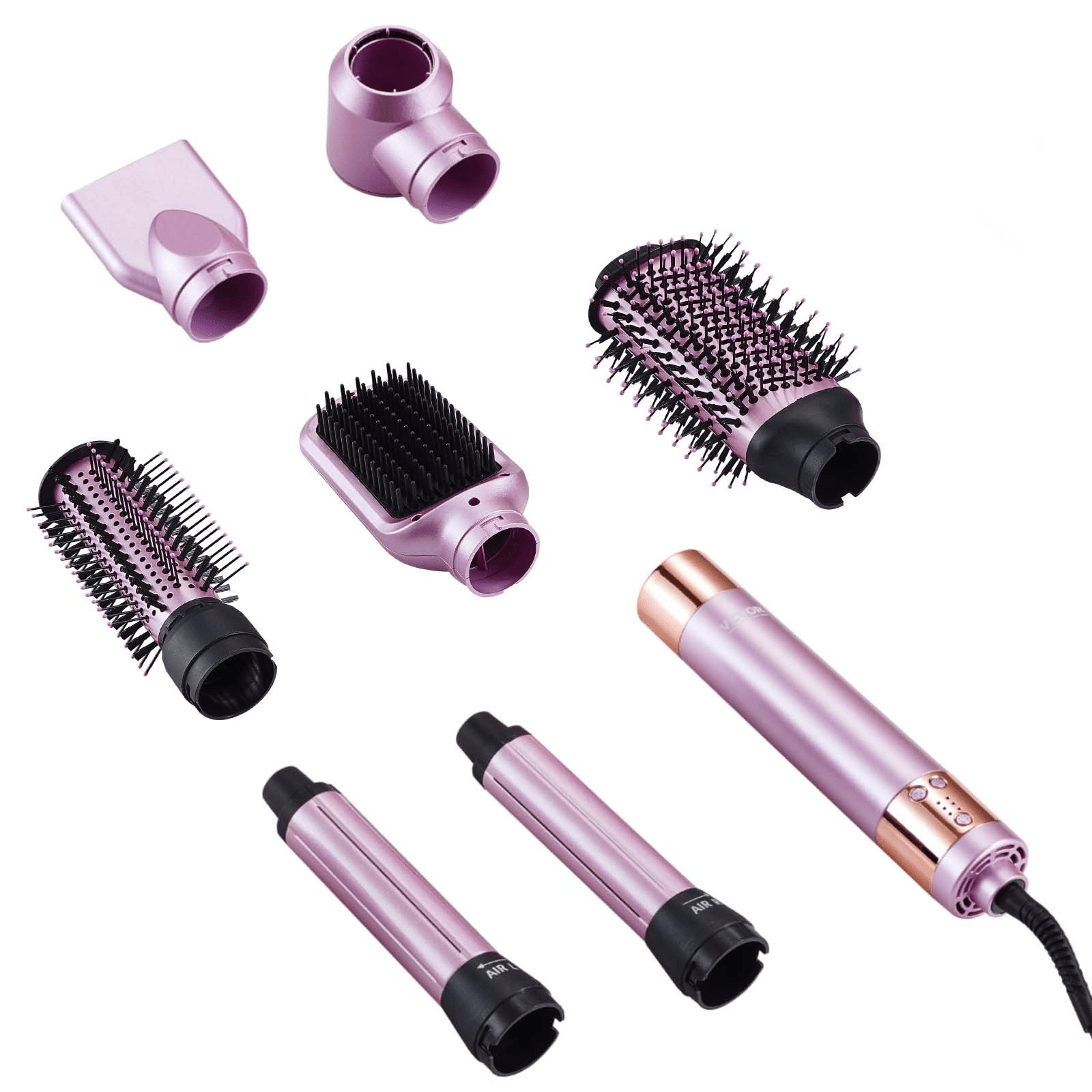 VEVOR Hair Dryer Brush – 6 - in - 1 Multi Hair Styler for Volumizing, Styling & Curling - GNS Beauty & Personal Care
