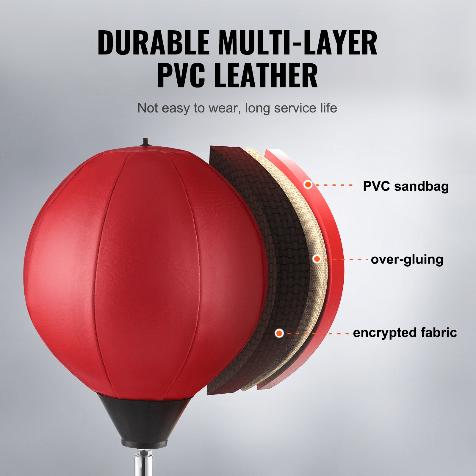 VEVOR Punching Bag – Reflex Boxing Bag for Home Gym Training & Stress Relief - GNS Beauty & Personal Care