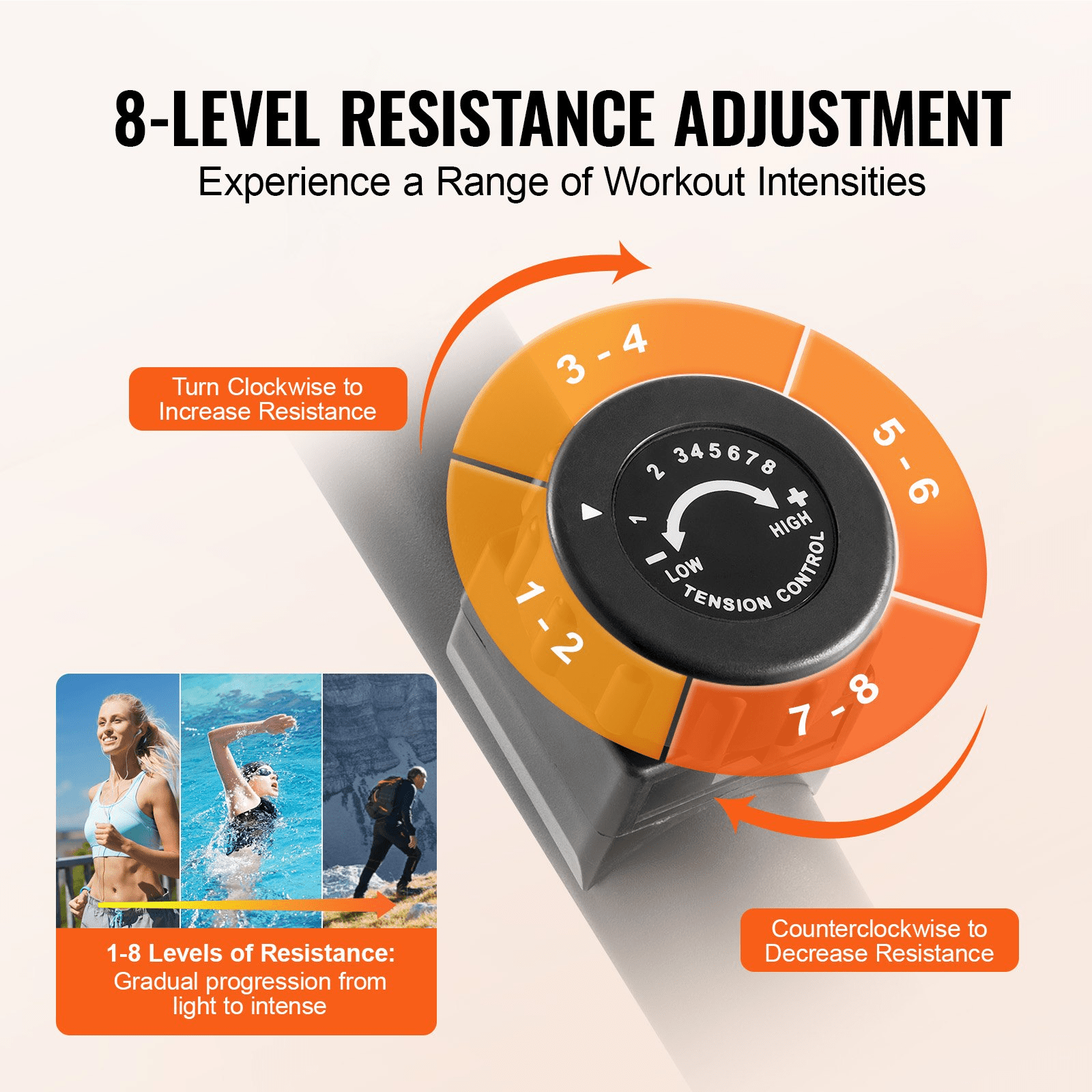 VEVOR Recumbent Exercise Bike – Magnetic Resistance & Comfortable Design - GNS Beauty & Personal Care