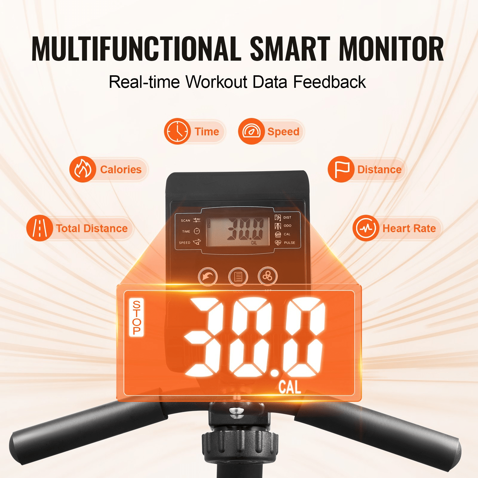 VEVOR Recumbent Exercise Bike – Magnetic Resistance & Comfortable Design - GNS Beauty & Personal Care