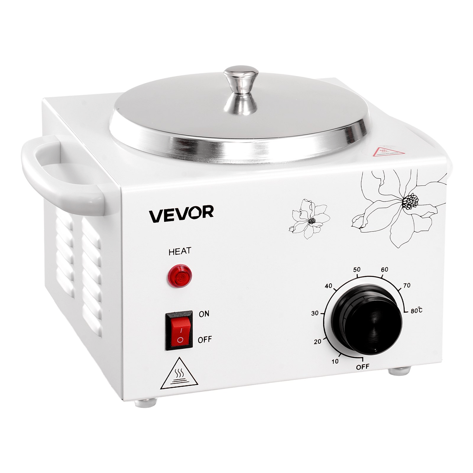 VEVOR Single Wax Warmer 600ML Professional Waxing Heater Pot for Hair Removal - GNS Beauty & Personal Care