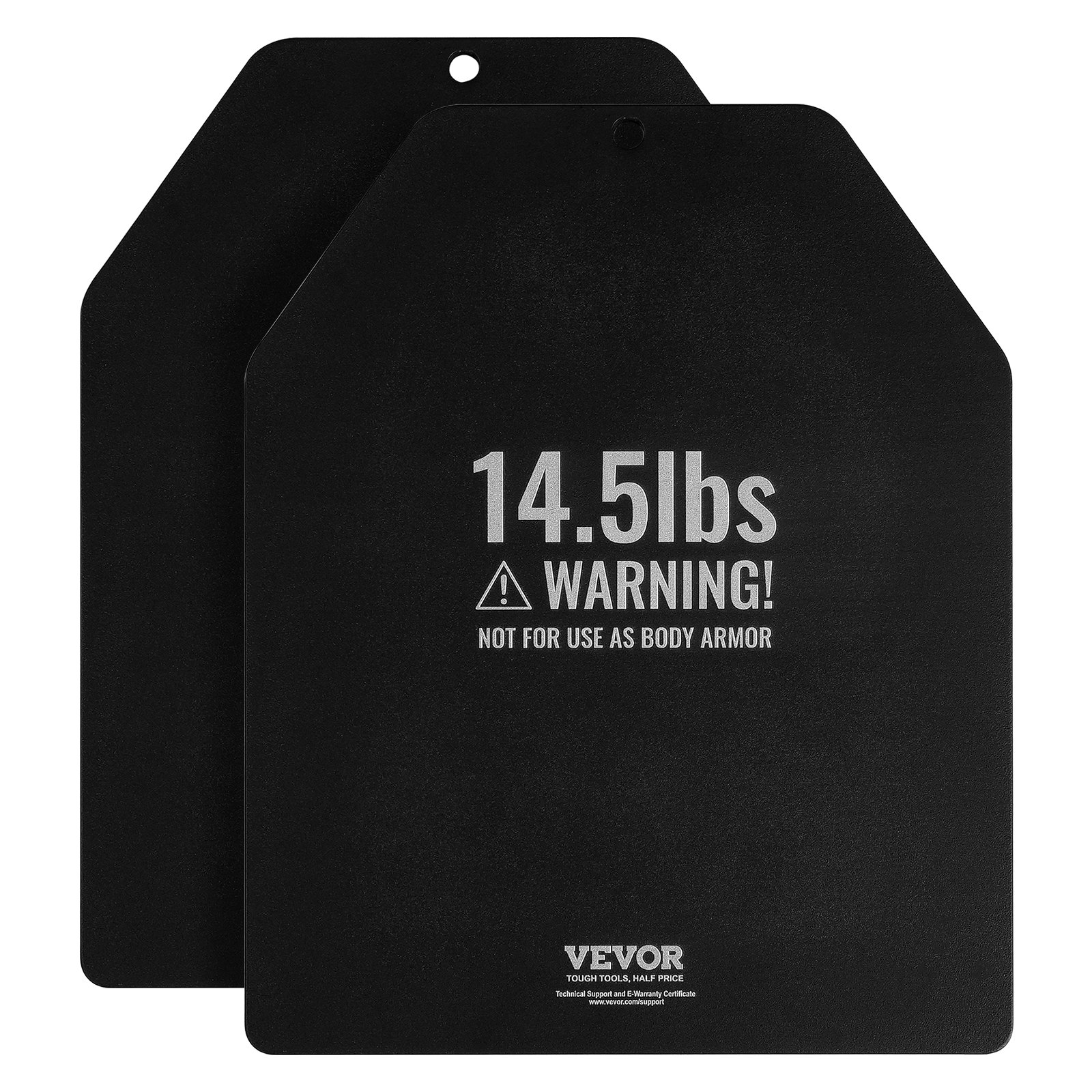 VEVOR Weight Vest Plates - 2x 14.5 LB Plates for Running & Strength Training - GNS Beauty & Personal Care