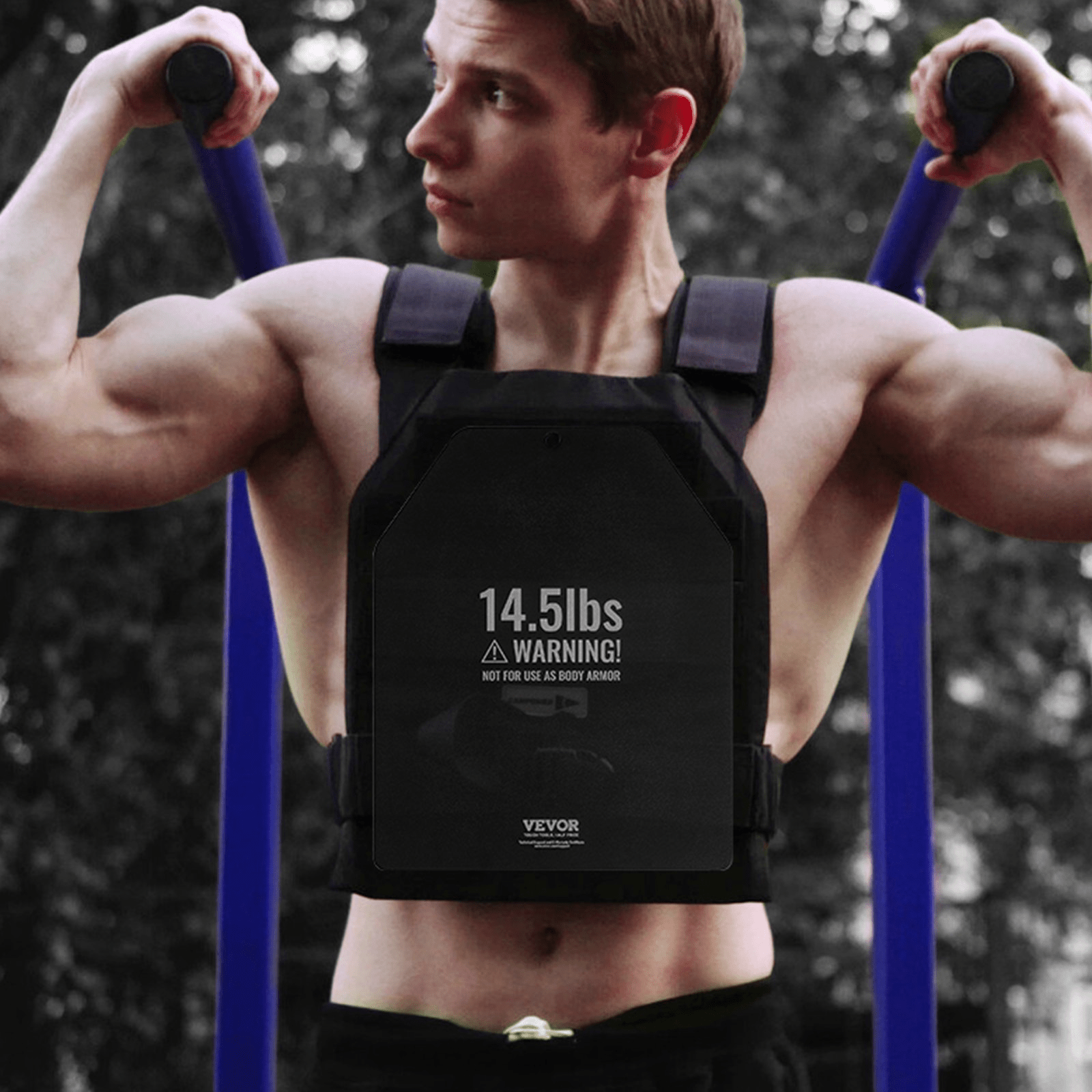 VEVOR Weight Vest Plates - 2x 14.5 LB Plates for Running & Strength Training - GNS Beauty & Personal Care
