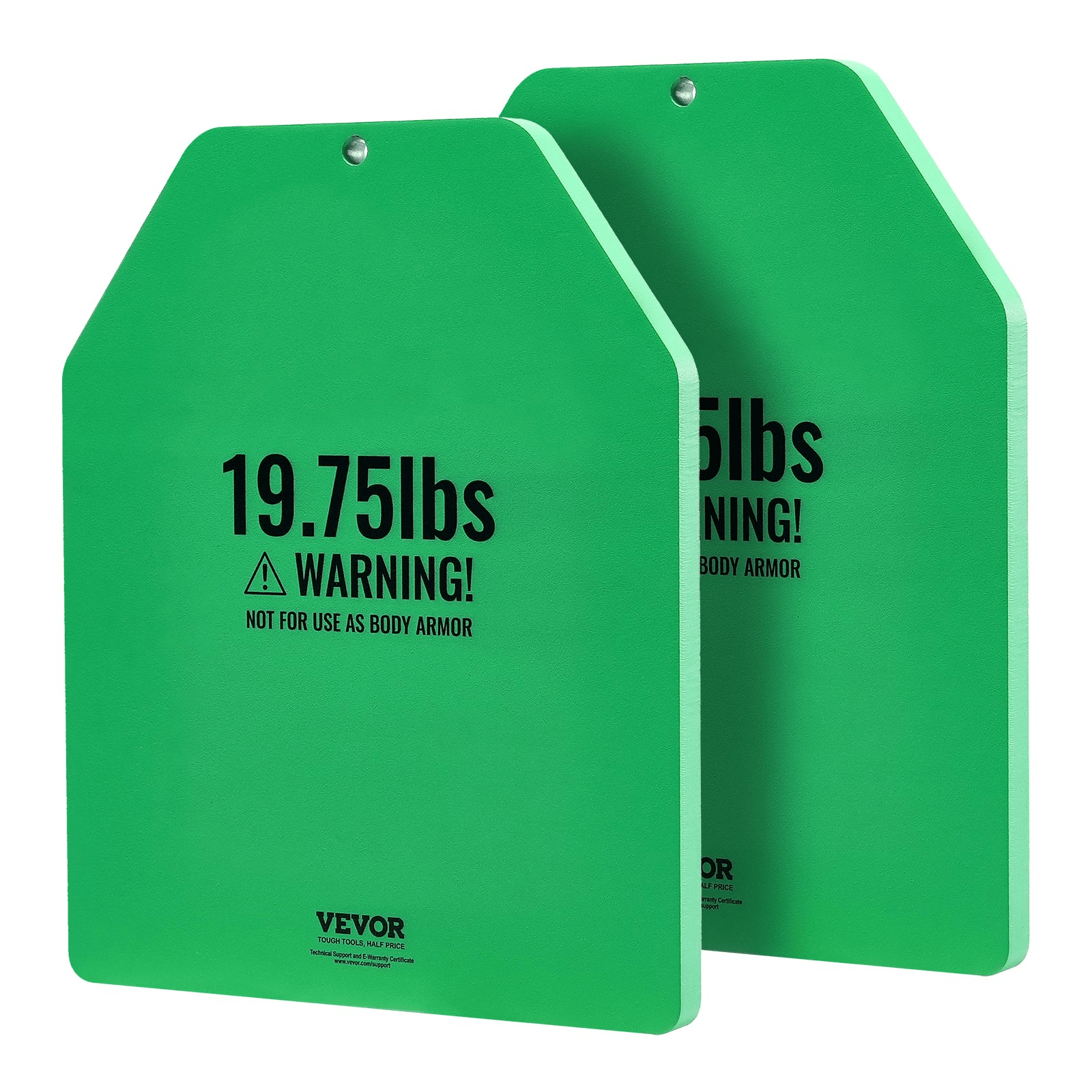 VEVOR Weight Vest Plates - 2x 19.75 LB Plates for Running & Strength Training - GNS Beauty & Personal Care