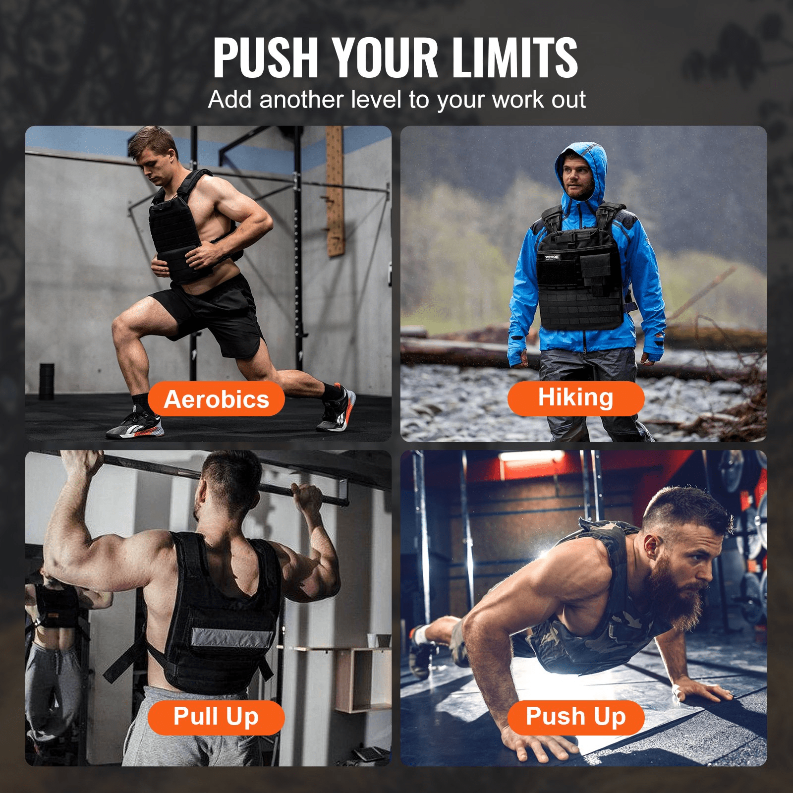 VEVOR Weight Vest Plates - 2x 19.75 LB Plates for Running & Strength Training - GNS Beauty & Personal Care